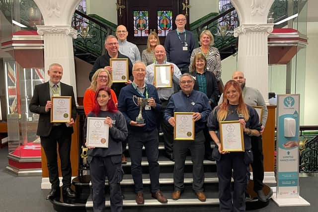 Volunteers were recognised for their hard work