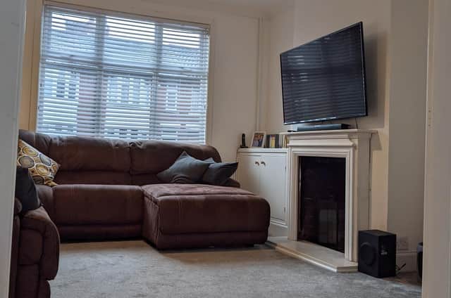 The living room