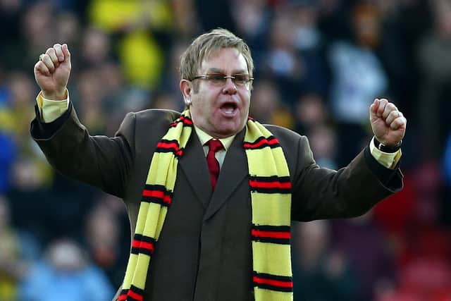 Watford fan Elton John (Getty Images)