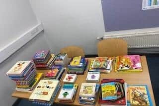 The books that have been collected