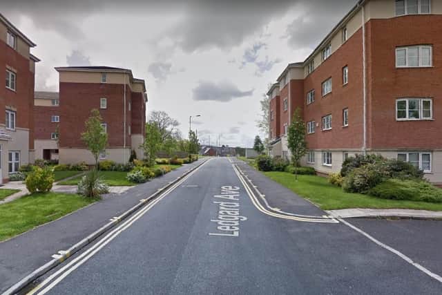 Five fire engines went to Ledgard Avenue in Leigh. Pic: Google Street View