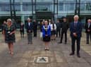 A new star to key workers is unveiled on Wigan's Walk of Fame