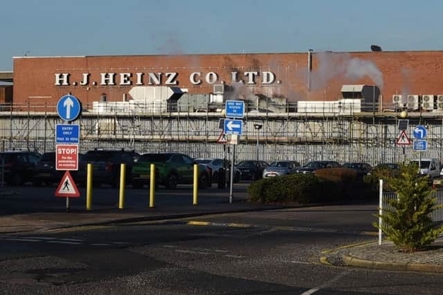 Wigan's giant Kraft-Heinz factory