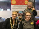 Members of Happy Smiles with Coun Yvonne Klieve