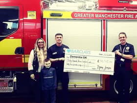 Ryan Jones was sponsored to run a marathon in full kit.