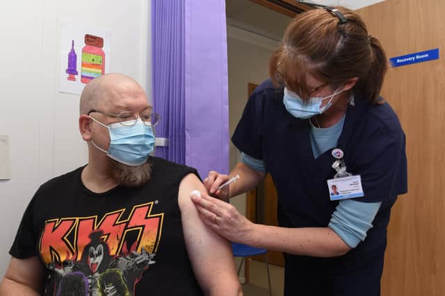 The north west has seen a huge rise in the numbers of people coming forward to receive their first Covid-19 vaccination, as well as a rise in those seeking a booster jab