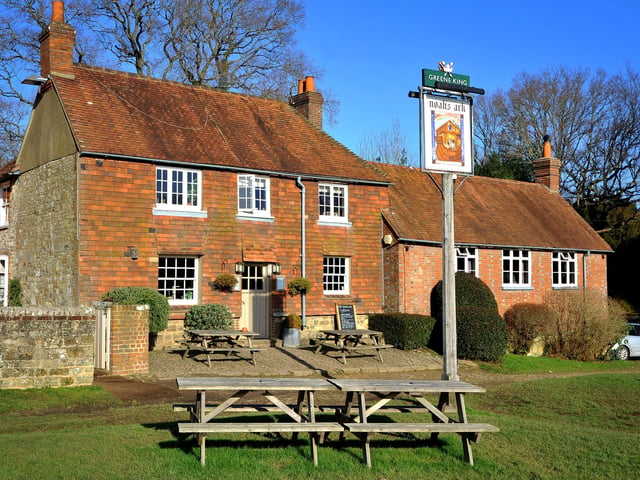 The 16th century pub the Noah's Ark Inn was highlighted in the article as a standout pub with garden. Picture: Steve Robards