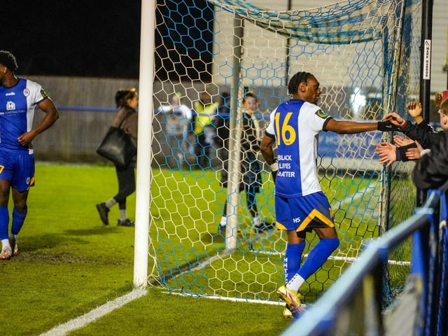 Images from Haywards Heath's 3-2 Velocity Trophy win over Worthing / Pictures: Ray Turner