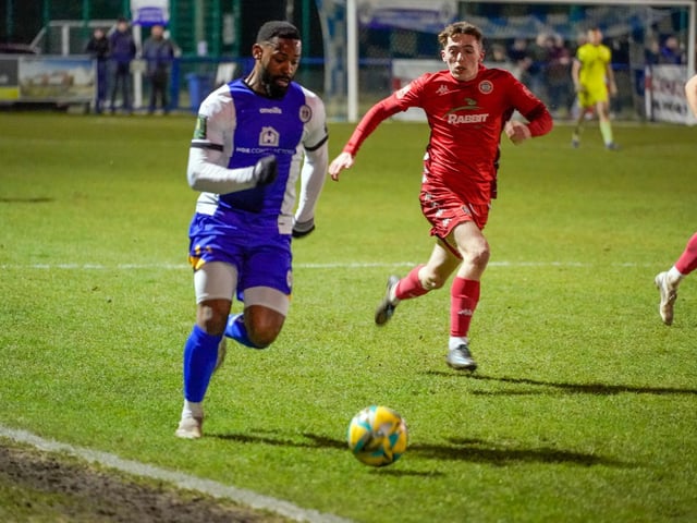 Images from Haywards Heath's 3-2 Velocity Trophy win over Worthing / Pictures: Ray Turner