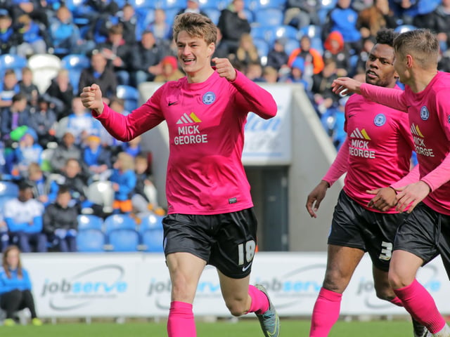 Graham Westley was despatched after a 2-1 home defeat at the hands of Rochdale and McCann was again asked to be caretaker manager. His first game in charge was at Colchester and goals from Andrew Fox (pictured), Jon Taylor, Shaquile Coulthirst and Marcus Maddison sealed a comfortable win. Posh ended the season with wins against Shrewsbury and Blackpool and McCann was confirmed as permanent manager in May, 2016.