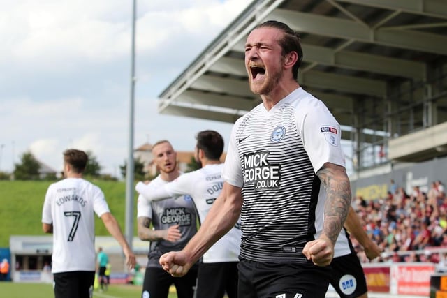 It's one of football's great truisms that Posh always beat Cobblers and they did so in style at the start of the the 2017-18 season at Sixfields thanks to goals from Junior Morias, Gwion Edwards, Jack Marriott (pictured) and Marcus Maddison (penalty).