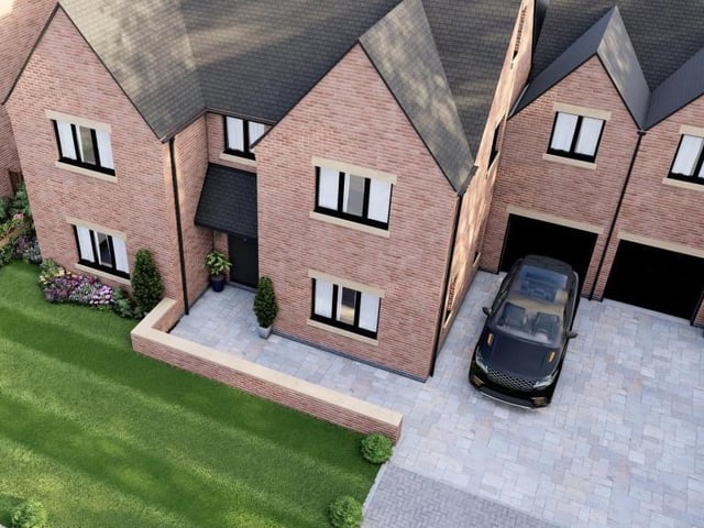 Both homes have accommodation over three floors and also benefits from a large front garden and generous rear garden.