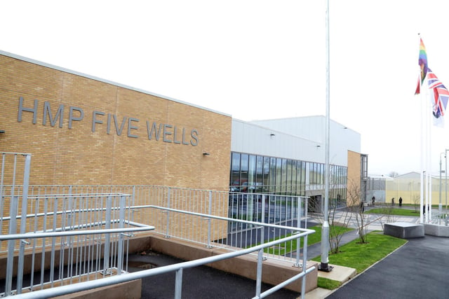 HMP Five Wells 'super prison' cost £253million funded by the Ministry of Justice, built by Keir and manged by G4S