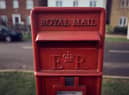 A general view of a Royal Mail postbox