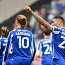 Josh Magennis received a standing ovation after being substituted during Latics' 2-0 victory over Bristol Rovers