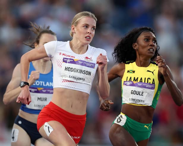 Keely Hodgkinson is in 800m action at the European Championships this week (Photo by Al Bello/Getty Images)