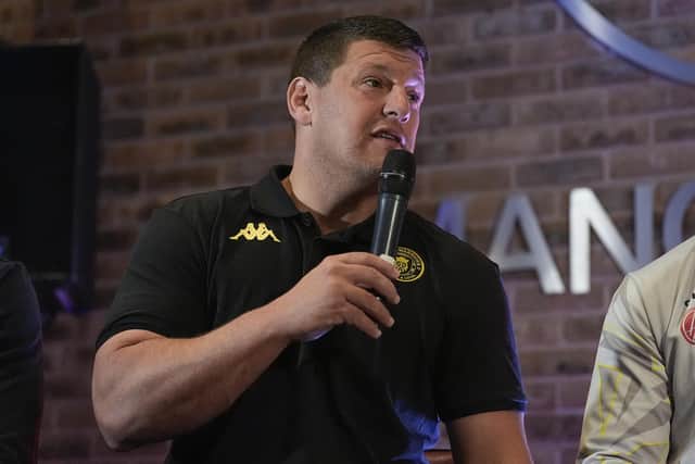 Wigan Warriors face Warrington Wolves for the first time since their Challenge Cup Final encounter on Friday