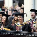 Higher Education students at Graduation 