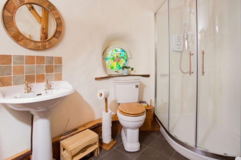 The property boasts a spacious shower room.