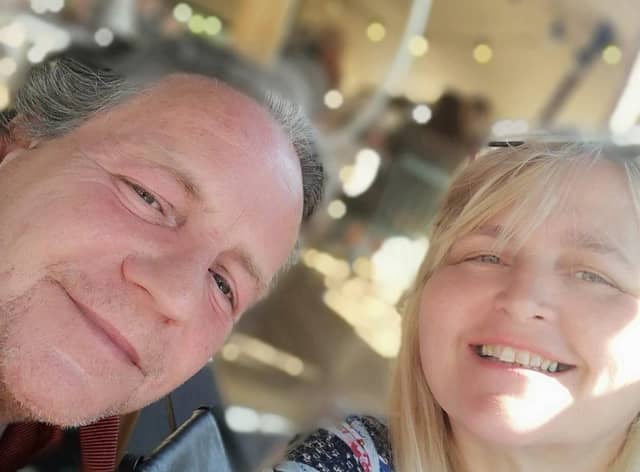 Peter Baglin with wife Michelle Baglin