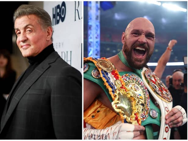 Sylvester Stallone said Tyson Fury was the 'greatest heavyweight that ever lived'