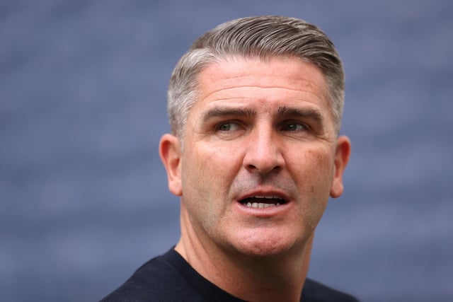 PRESTON, ENGLAND - APRIL 15: Ryan Lowe, Manager of Preston North End speaks to the media after the Sky Bet Championship match between Preston North End and Millwall at Deepdale on April 15, 2022 in Preston, England. (Photo by Lewis Storey/Getty Images)