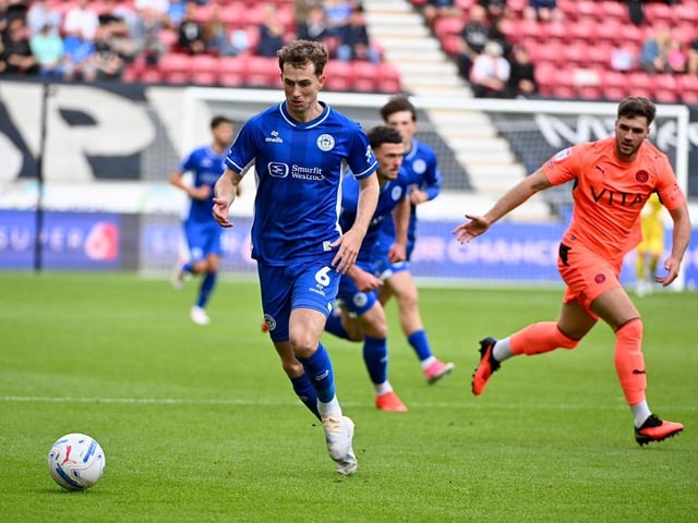Latics' Mr Versatility was handed No.10 duties and, although didn't look at home, put himself about with his usual desire and determination, ended the game at centre-back!