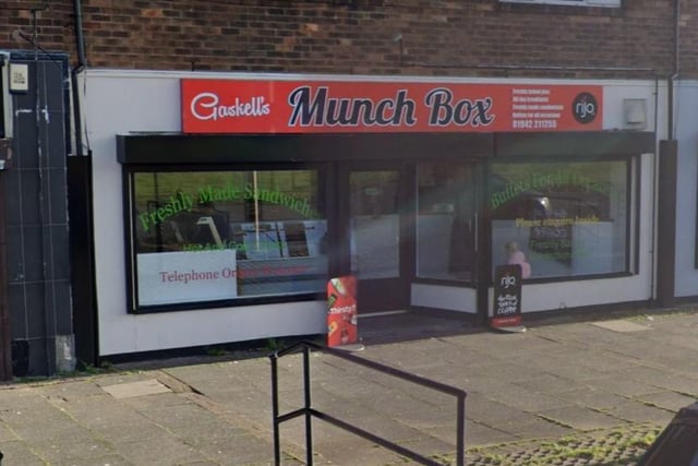 Gaskell's Munch Box on Norley Hall Avenue, Norley Hall, has a 5 out of 5 rating