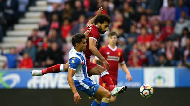 Reece James in action for Wigan (Photo by Alex Livesey/Getty Images)