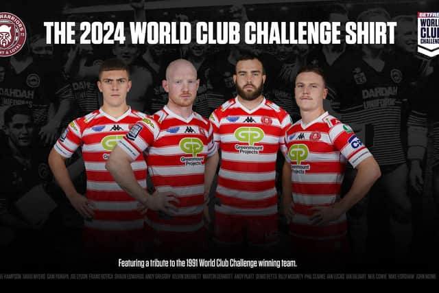 Wigan Warriors have launched their special World Club Challenge kit