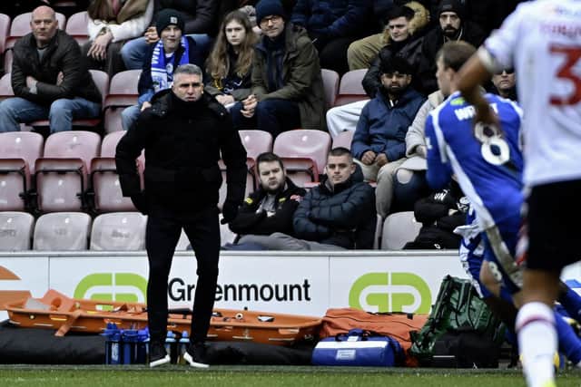 Ryan Lowe suffered his third straight derby defeat against Bolton at the weekend
