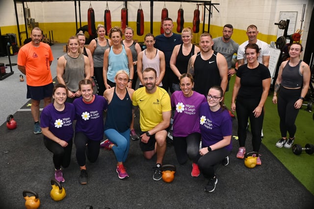 Wigan gym JSBeFit hosts its 10th annual 24-hour charity boot camp, raising funds for Wigan and Leigh Hospice