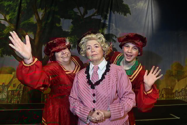 St Michael's Amateur Dramatic Society, Wigan, get ready for their annual pantomime, Old King Cole.