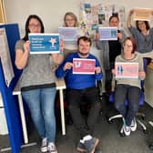 Volunteers at Citizens Advice Bureau in Wigan.