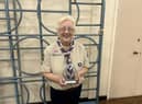Joan Smith was presented with the Heart of the Community Award