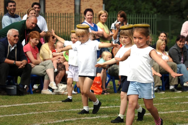 St Thomas The Martyr, Up Holland, Infants Sports Day.