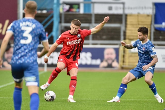 Regulation display from a lad who looks destined to play in the Premier League before long, hitting post with header at 1-0 maybe a turning point