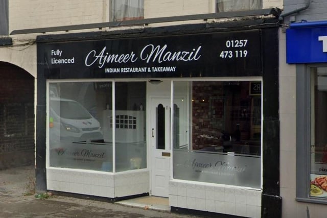 Ajmeer Manzil on High Street, Standish, received a one-star rating following its most recent inspection in May 2022