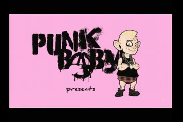 Punk Baby artwork featuring mascot Vernon