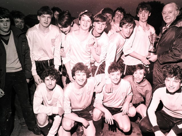 Poolstock FC, winners of the Sunday league