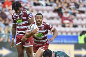 Kruise Leeming marked his return from injury in the recent win over Huddersfield Giants
