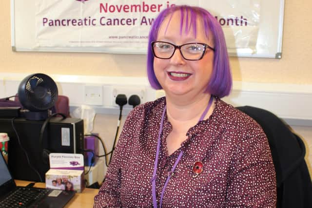 Vicki Stevenson-Hornby is passionate about raising awareness of pancreatic cancer