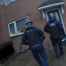 Police surprise the occupant of this Bamfurlong home