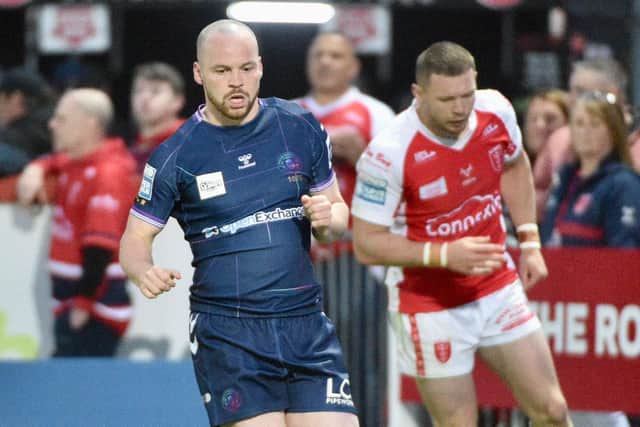 The game between Hull KR and Wigan Warriors was briefly suspended