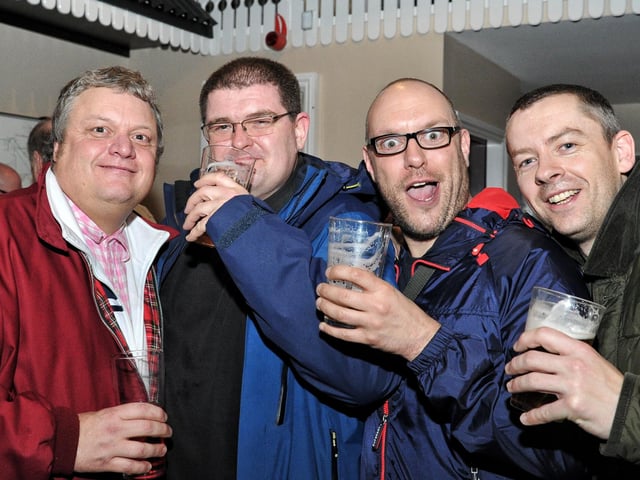 Darren Brookes, Simon Flower, Peter Rowbottom and Dave Thomas