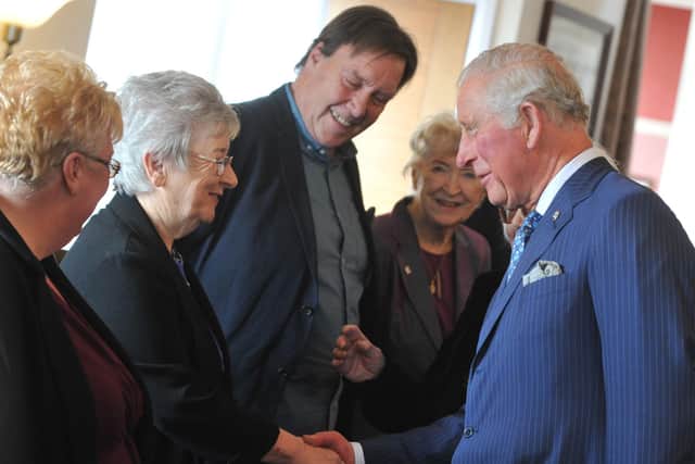 Prince Charles meets WLT members