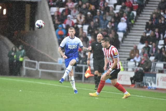 James McClean in action against Sunderland