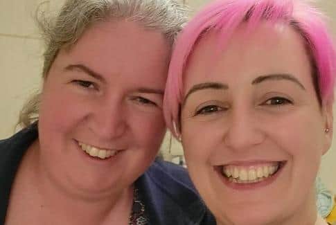 Midwives Jenny Johnson and Sarah Fitzsimmons