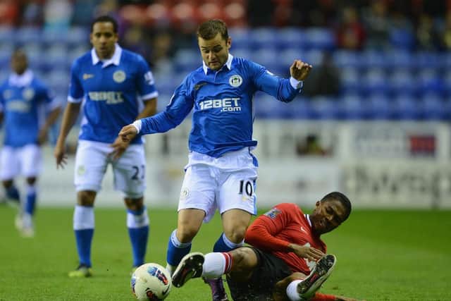 Shaun Maloney scored the winning goal the last time Latics beat Manchester United