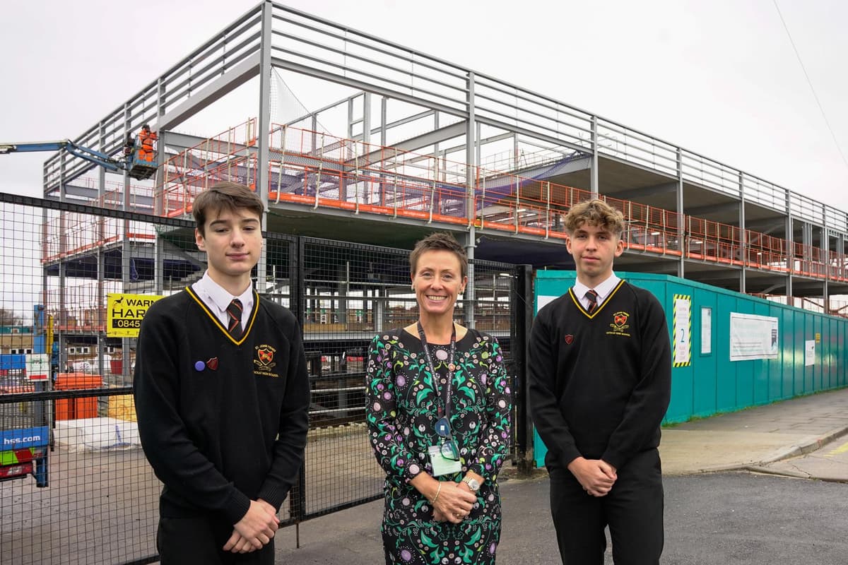 Andy Pacoe CLASS ACT: St John Fisher High School, Wigan